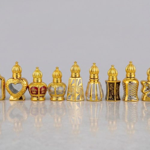 12 ML GOLDEN LASER CUT BOTTLE ASSORTED (MIXED)