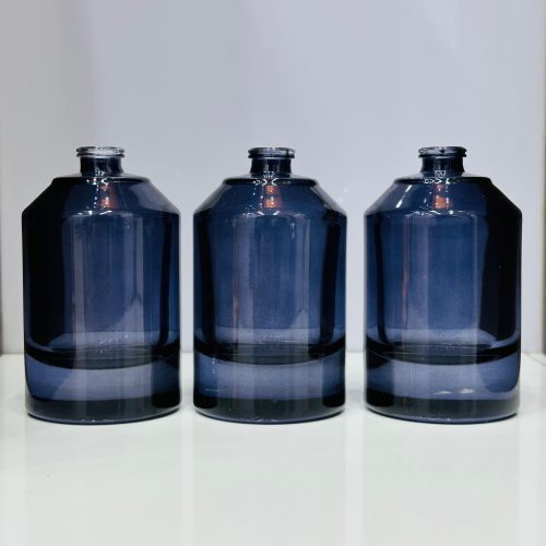 50ML PERFUME BOTTLE COLOURED (BLUE)