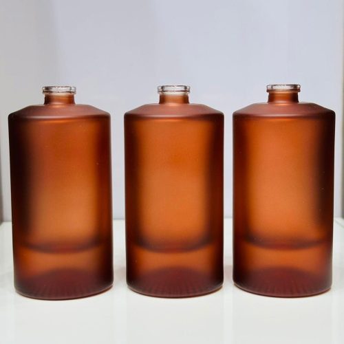 50ML DIOR TYPE FROSTED PERFUME BOTTLE (BROWN)