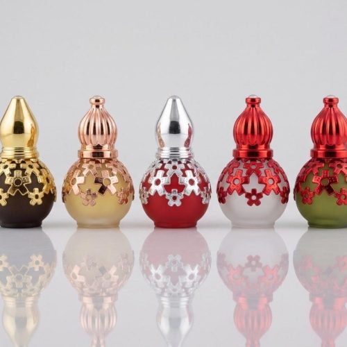 12ML FANCY MATQA ATTAR BOTTLE (MIXED COLOURS)
