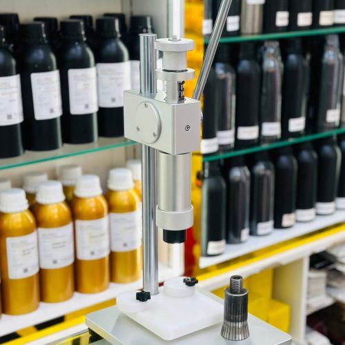 PERFUME BOTTLE CRIMPING MACHINE